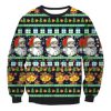 Striped Christmas Santa Claus Sweatshirt For Women