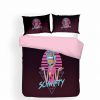 Three Pieces Rick And Morty Bed Set