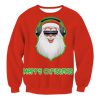 Christmas Sweatshirts Plus Size Merry Christmas Red Hoodies For Ladies