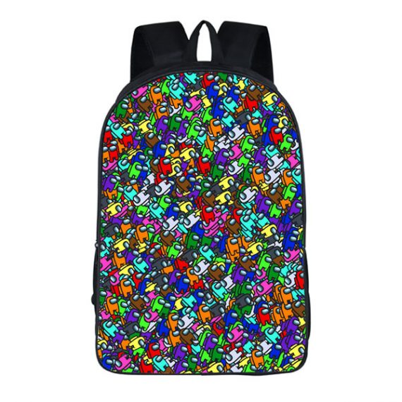 College Fashion And Personalized Backpack Among Us Knapsack