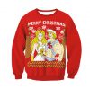 Christmas Red Sweatshirts Fairy Tale Merry Christmas Hoodies For Women