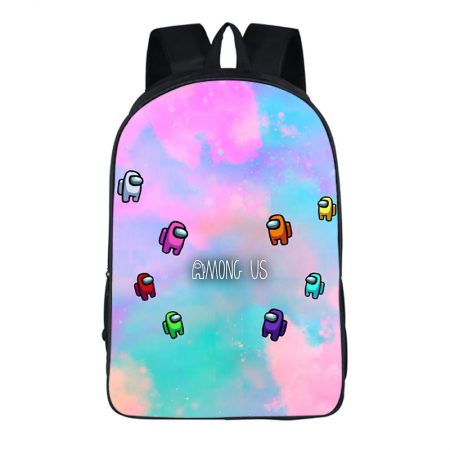 College Fashion Backpack Among Us Knapsack