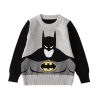 Cool Gray Batman Ugly Christmas Superhero Sweaters