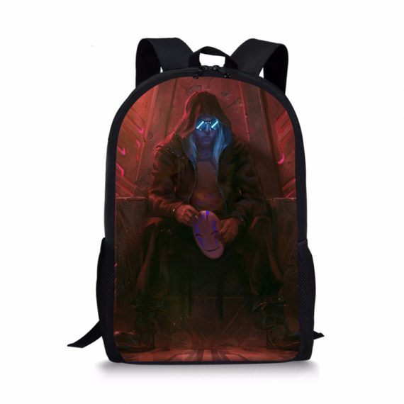 Girls Cyberpunk Backpack Boys Cool Backpack