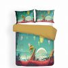 Three Pieces Rick And Morty Bed Sheets
