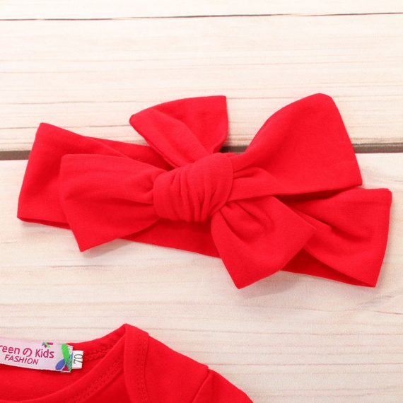 A Gift for Baby girls First Christmas Dress Clothes