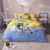 3 Pcs Duvet Cover Rick And Morty Bed Set
