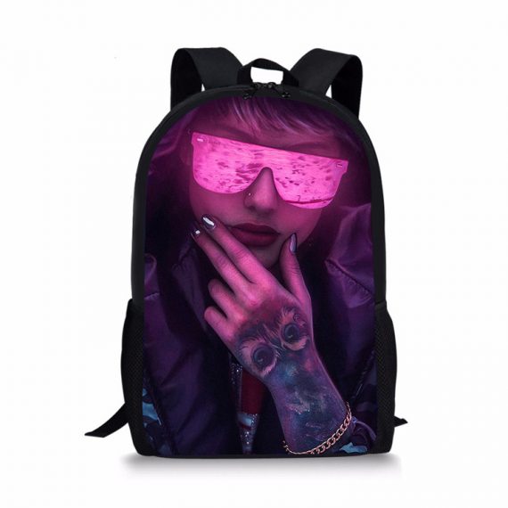 Cyberpunk Backpack School Backpack