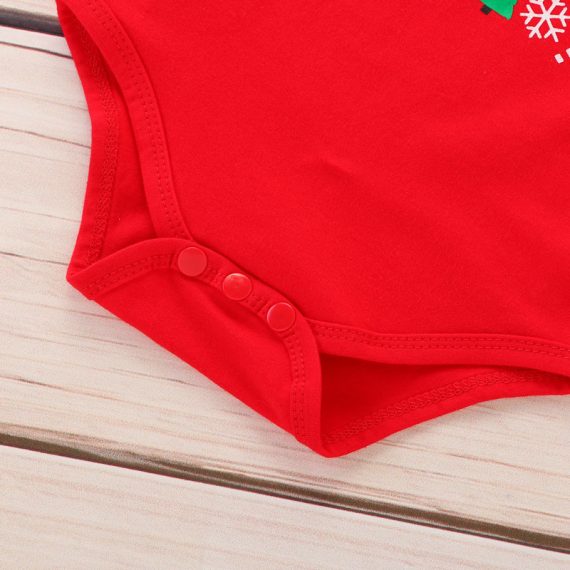 A Gift for Baby girls First Christmas Dress Clothes