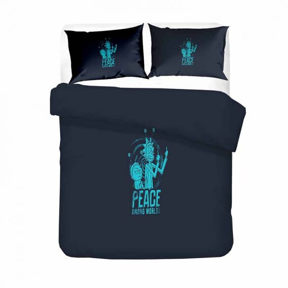 Rick And Morty Bed Set Duvet Cover