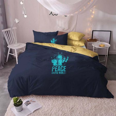 Rick And Morty Bed Set Duvet Cover