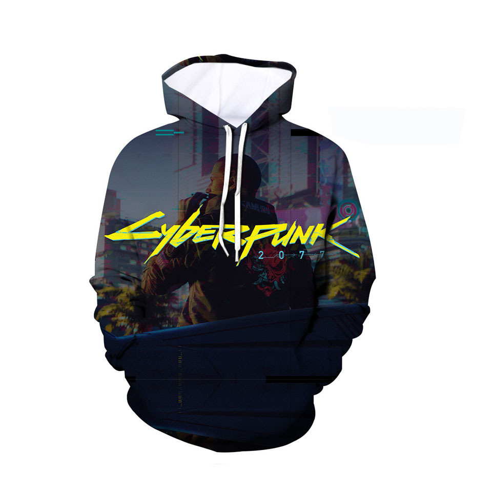 Cyberpunk Outfits 3D Cut Dyed Unisex Sweatshirt