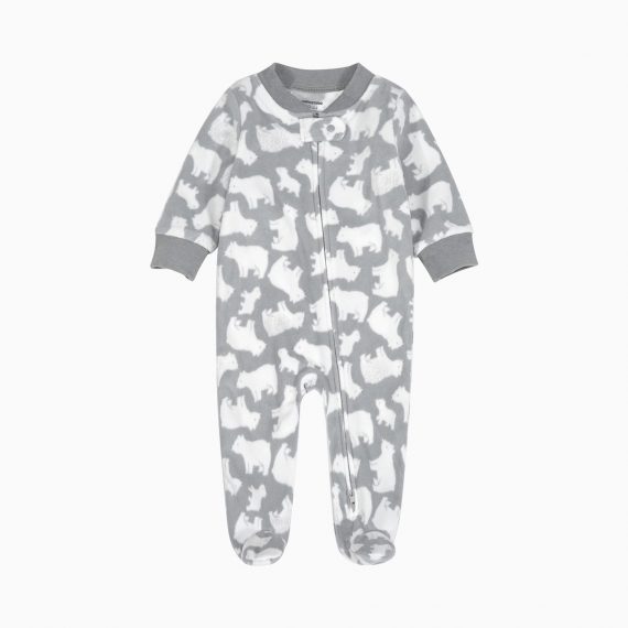 Cute and Funny Bear And Reindeer Infant Pajamas Christmas Onesies