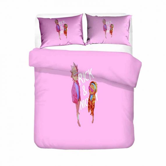 Rick And Morty Duvet Cover Comforter Set