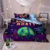 Rick And Morty Duvet Cover 3pcs Comforter Set