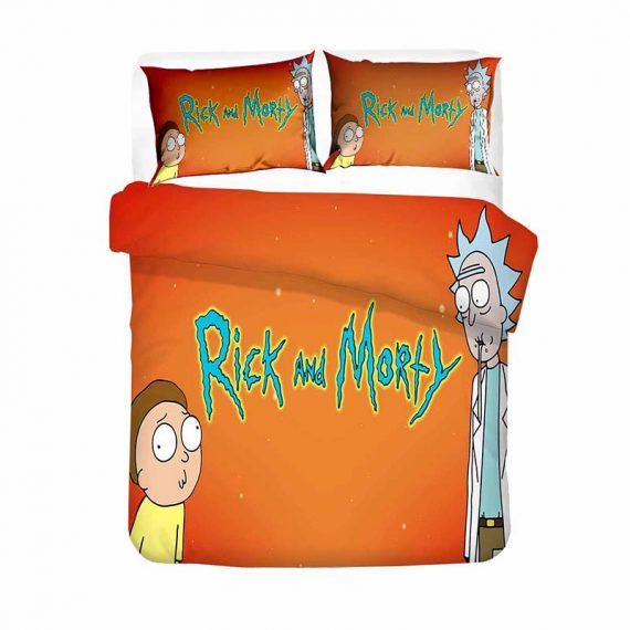 Rick And Morty Duvet Cover 3pcs Comforter Set