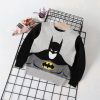 Cool Gray Batman Ugly Christmas Superhero Sweaters