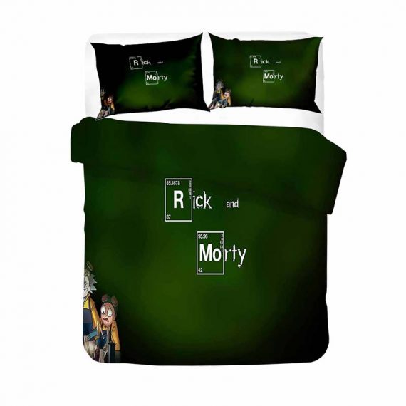 Rick And Morty Comforter Set