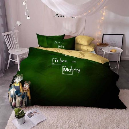 Rick And Morty Comforter Set