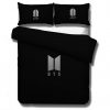 3D Style Comforter Bts Bed Set