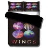Bts Bed Cover Three Picecs Comforter Set