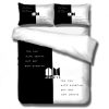 Three Picecs Comforter Set Bts Duvet Cover