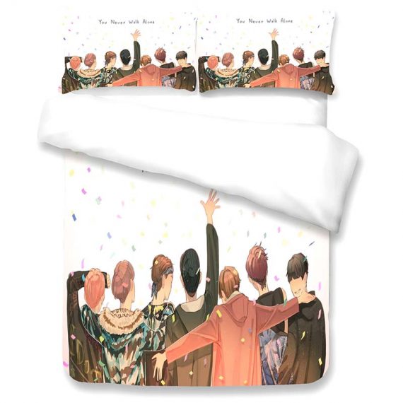 Bts Bedding Sets 3D Print Comforter