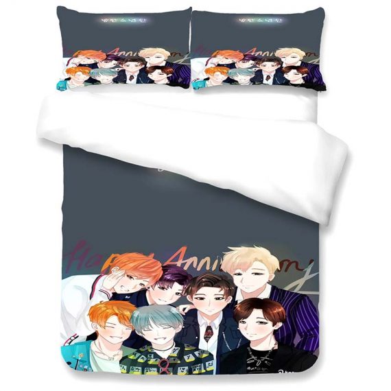 Bts Bedding Sets 3D Print Comforter