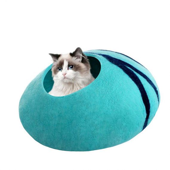 Pet Bed Wool Cat Cave