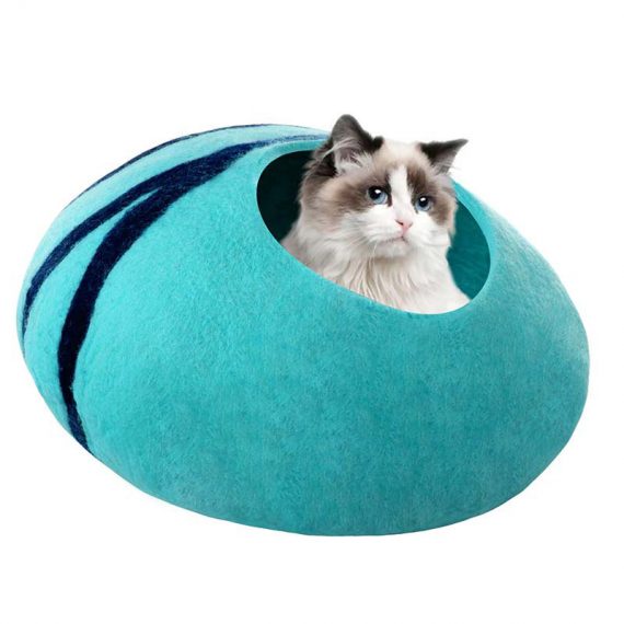 Pet Bed Wool Cat Cave