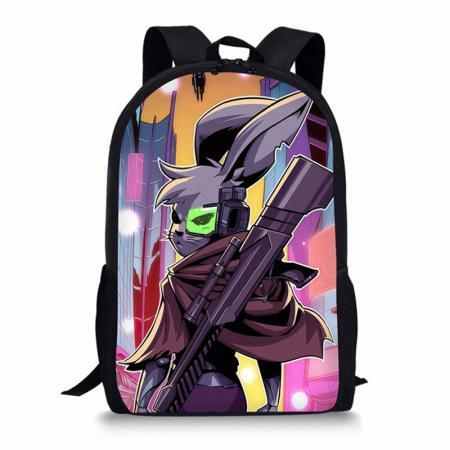 Girls And Boys Cyberpunk School Backpack