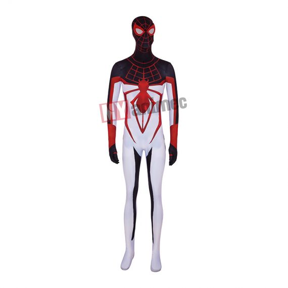 2021 PS5 Spiderman Cosplay Jumpsuit Miles Morales costume