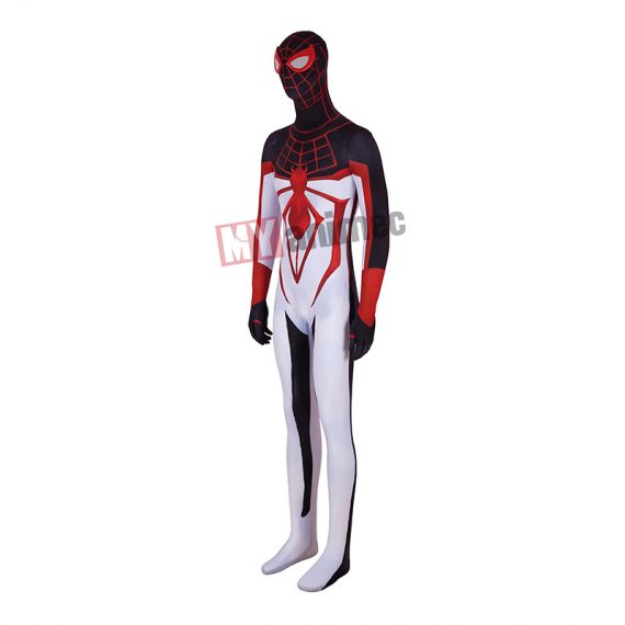 2021 PS5 Spiderman Cosplay Jumpsuit Miles Morales costume