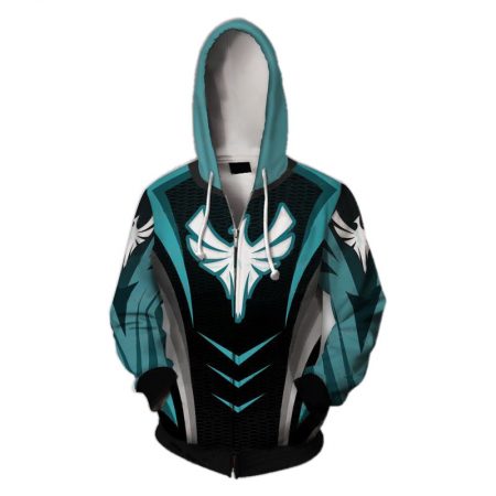 mens zipper sweatshirt rainbow six siege hoodie