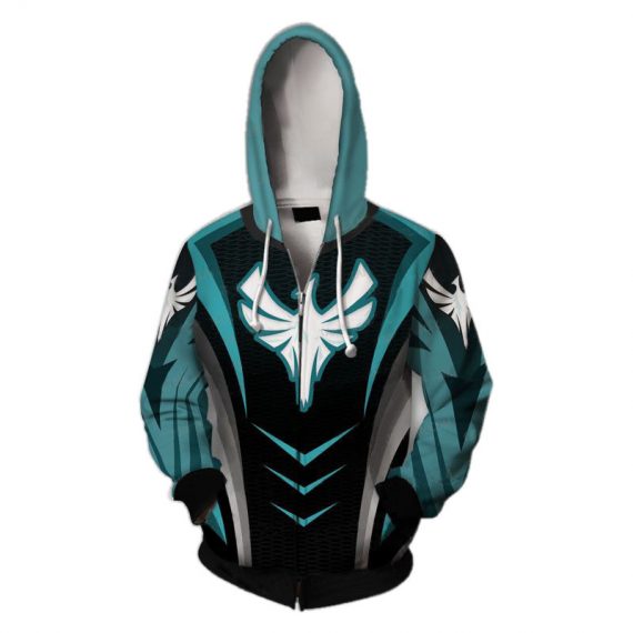 mens zipper sweatshirt rainbow six siege hoodie