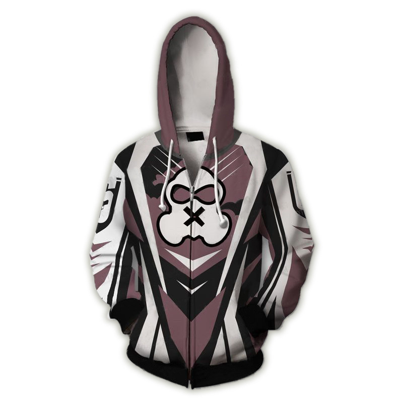 rainbow six siege sweatshirt adult r6 hoodie for men - MYanimec