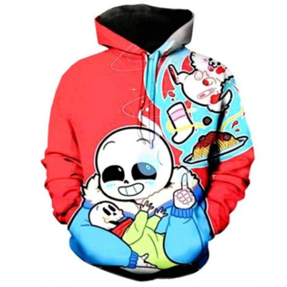 adult pullover undertale sans hoodie for men