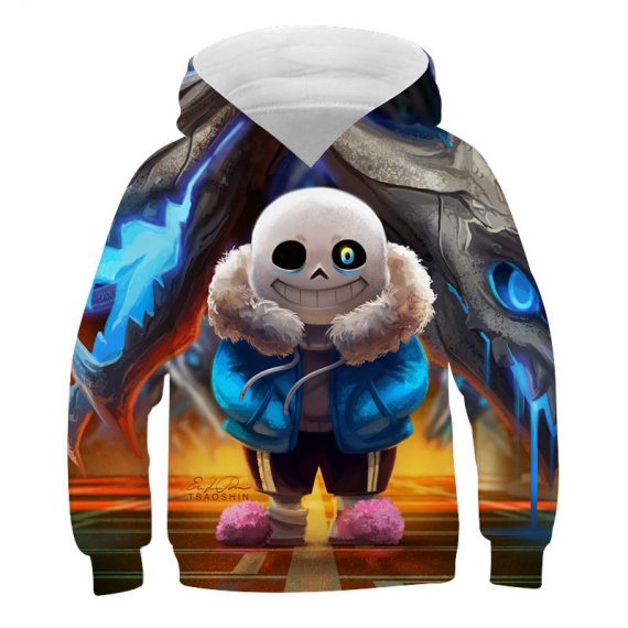 boys pullover undertale sweatshirt printing sans hoodie