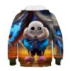 boys pullover undertale sweatshirt printing sans hoodie