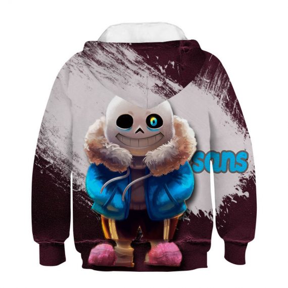 boys pullover undertale sweatshirt printing sans hoodie