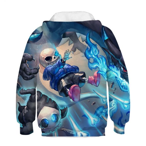 game 3d pullover undertale sans hoodie for boys and girls