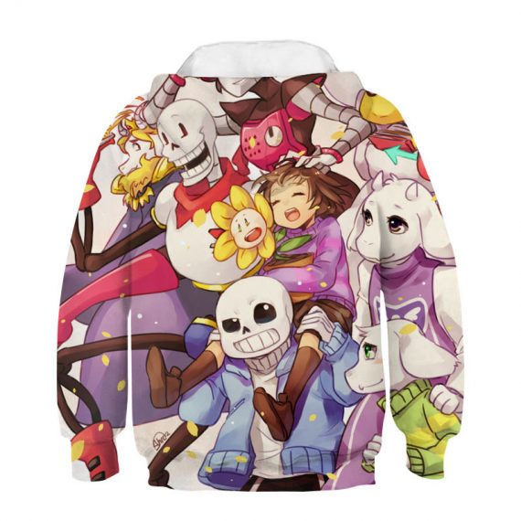 game 3d pullover undertale sans hoodie for boys and girls