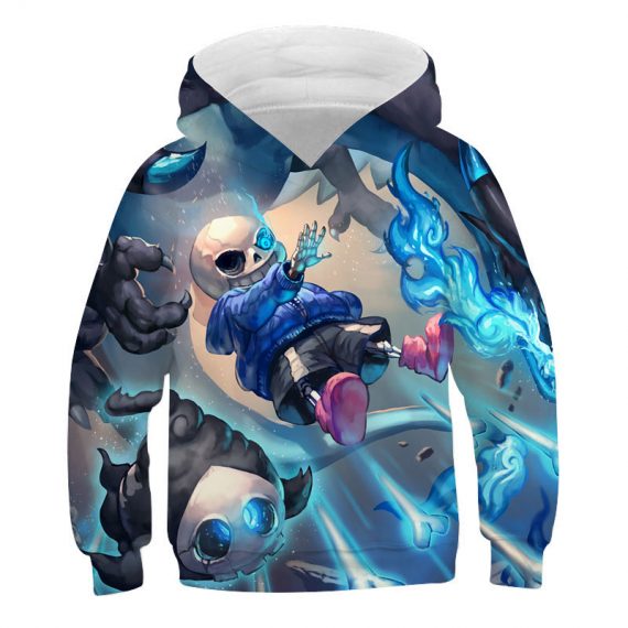 game 3d pullover undertale sans hoodie for boys and girls