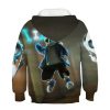 kids game pullover sweatshirt undertale sans hoodie 3d style