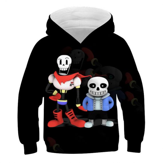 undertale sans hoodie for kids