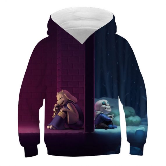 undertale sans hoodie for kids