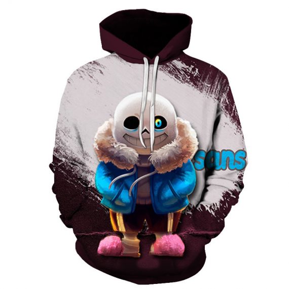 unisex adult pullover undertale sweatshirt 3D style sans hoodie