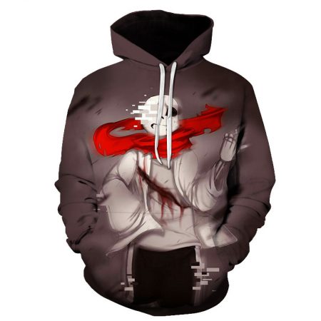 unisex adult pullover undertale sweatshirt 3D style sans hoodie
