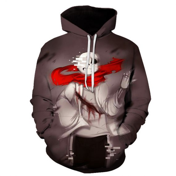 unisex adult pullover undertale sweatshirt 3D style sans hoodie