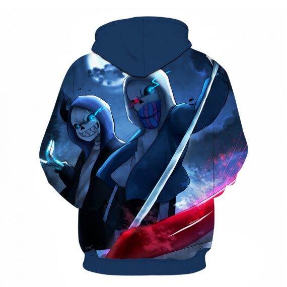 3D style adult undertale sweatshirt unisex sans hoodie